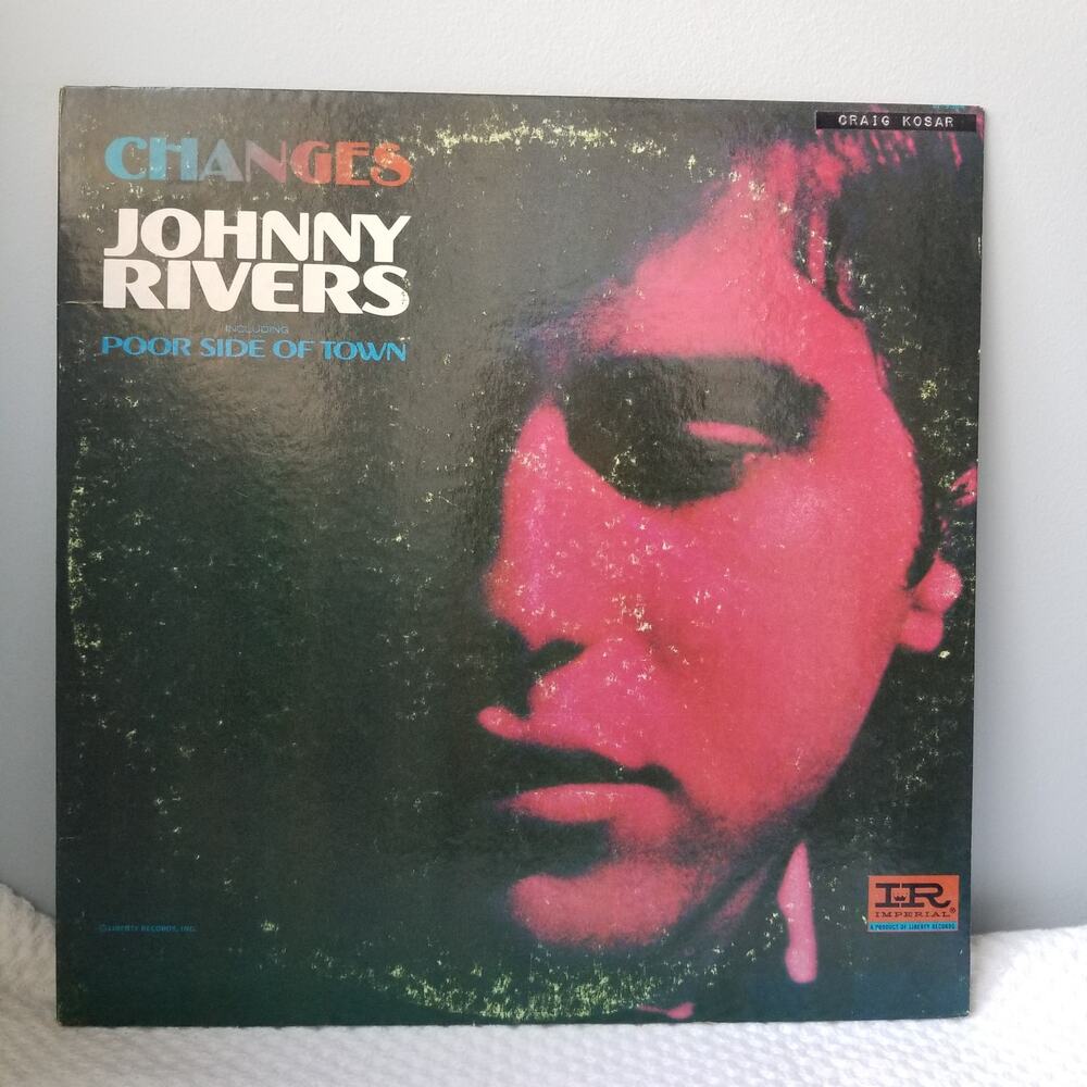 1981 Johnny Rivers Changes Vintage Vinyl Record Album